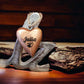 Holzherz 5x5 cm rosegold personalisiertes Geschenk