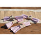 Juteband 5cm x 2m mit Spitze creme/natur