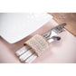 Juteband 5cm x 2m mit Spitze creme/natur