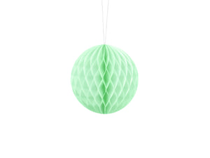Wabenball aus Papier 10cm Pistazie