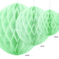 Wabenball aus Papier 10cm Pistazie