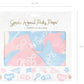 Foto-Requisiten Gender Reveal Party Set Inhalt 11Stk. "Boy or Girl"
