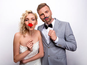 Foto-Requisiten Lippen, 6 Stück