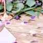 Metallic Konfetti Kreise 15g rose gold