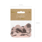 Metallic Konfetti Kreise 15g rose gold