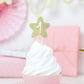 Cupcake Topper 1. Geburtstag "Stern" golden