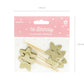 Cupcake Topper 1. Geburtstag "Stern" golden