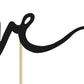 Tortendeko Cake Topper love 17cm
