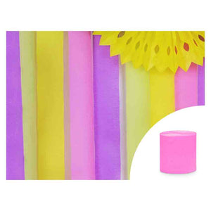 Krepp-Band 4er Pack 5 cm x 10 m pink