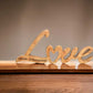 Schriftzug "Love" 54x24x3 cm personalisiertes Geschenk