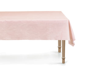 Einweg Tischdecke 180 x 120 cm hellrosa