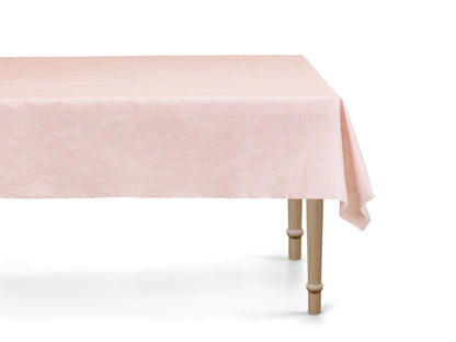 Einweg Tischdecke 180 x 120 cm hellrosa