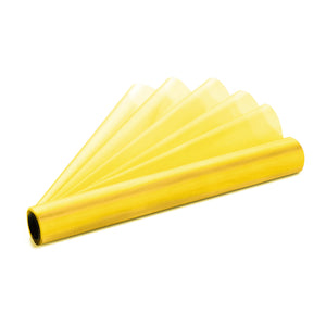 Organzastoff 36cm x 9m gelb Tischband Tischdeko