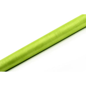 Organzastoff 36cm x 9m hell grün