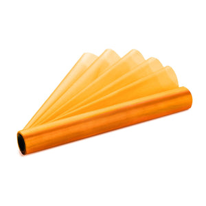 Organzastoff 36cm x 9m orange Tischband Tischdeko