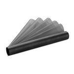 Organzastoff 36cm x 9m schwarz Tischband Tischdeko