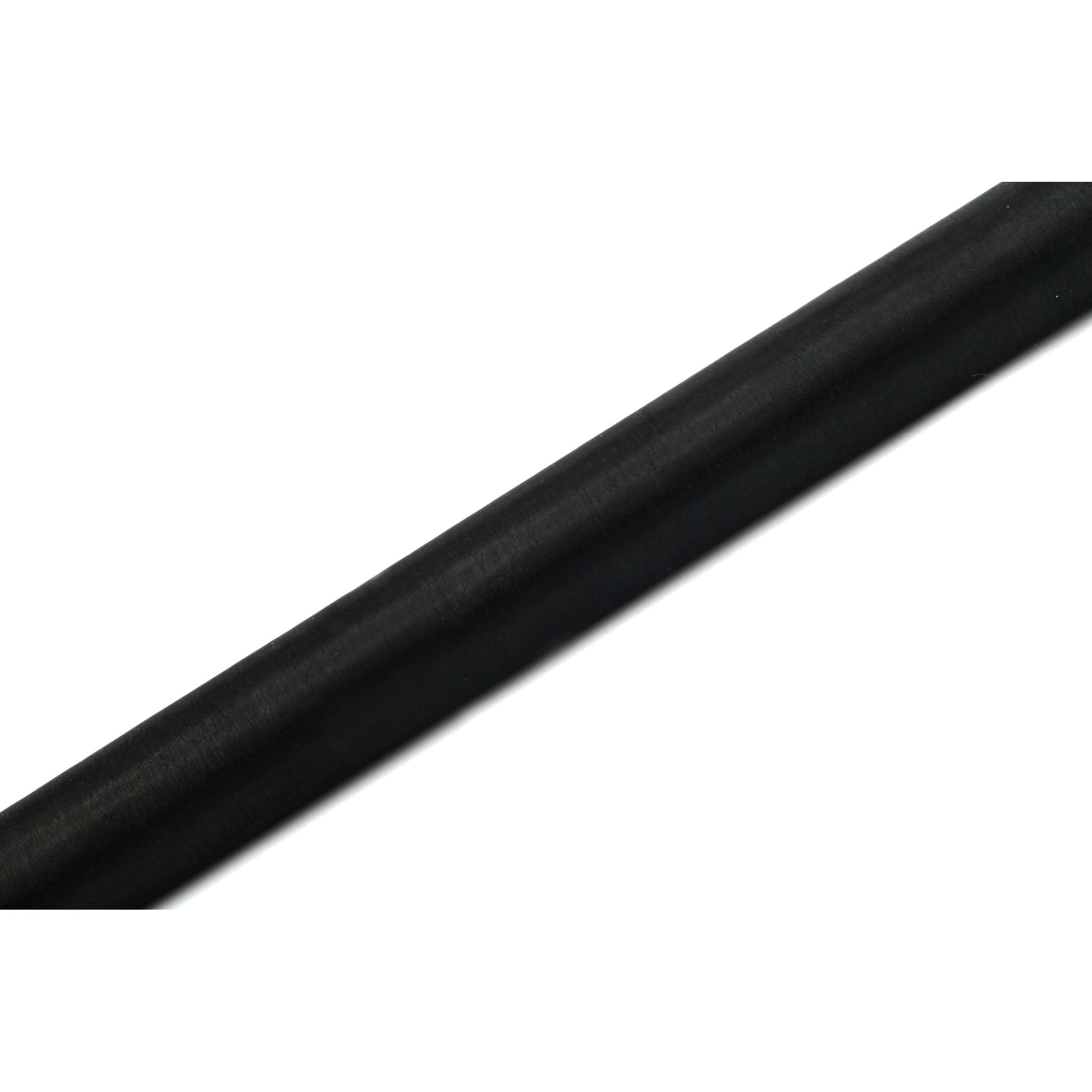 Organzastoff 36cm x 9m schwarz Tischband Tischdeko