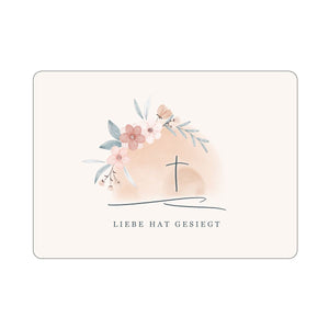 Oster-Postkarte "Liebe hat gesiegt" DIN A6