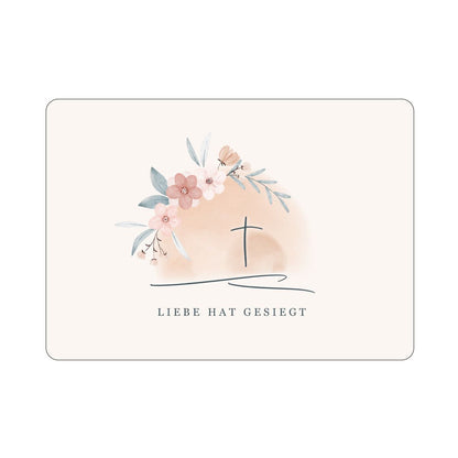 Oster-Postkarte "Liebe hat gesiegt" DIN A6