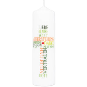 Osterkerze Liebe 20cm