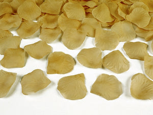 rosenblätter hochzeit helles karamell