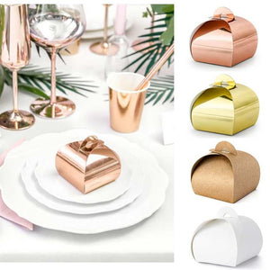 Geschenkschachteln rundlich 10 Stück