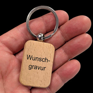 Schlüsselanhänger Löwe "Schulkind" 4,5cm - personalisiert mit Namen auf der Rückseite