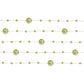 Perlengirlanden als Tischdeko 5er-Pack hell olive