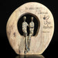 Persönliches Hochzeitsgeschenk 23,5x24x7 cm Deko Skulptur Paar