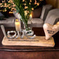 Holzherz Schriftzug "Love" 25x12x5 cm personalisiertes Geschenk