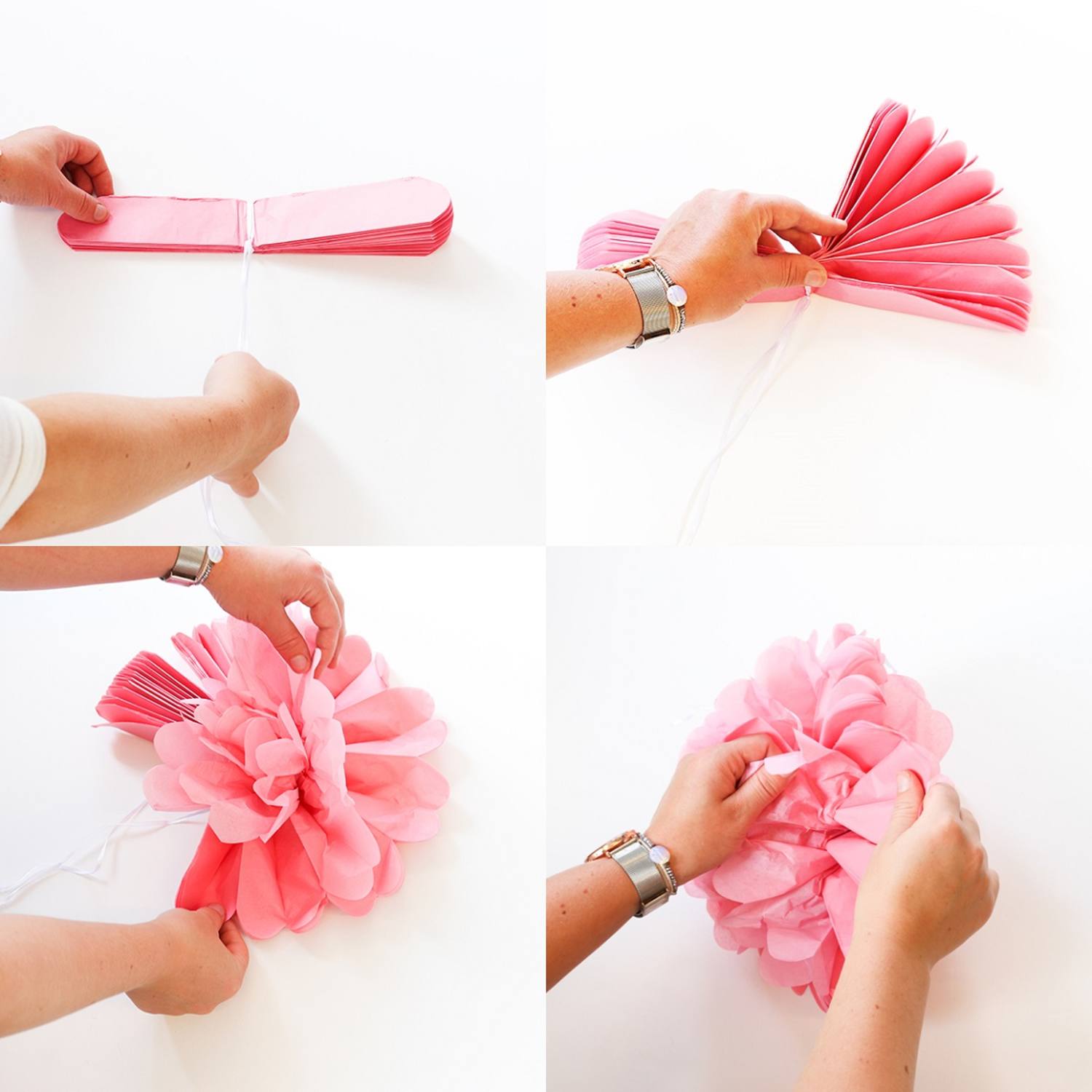 PomPom 30cm hellblau