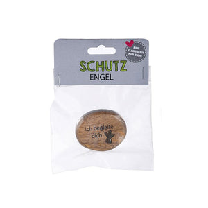 Holz Handschmeichler in Steinform | Ich begleite dich