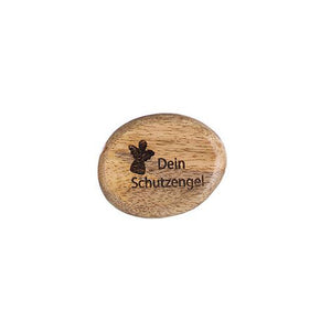 Holz Handschmeichler in Steinform | Dein Schutzengel