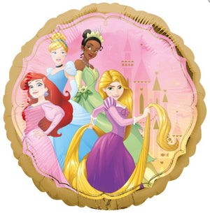 Folienballon rund Disney Princess One upon a time