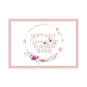 Postkarte "Gott hält dich in seiner Hand"