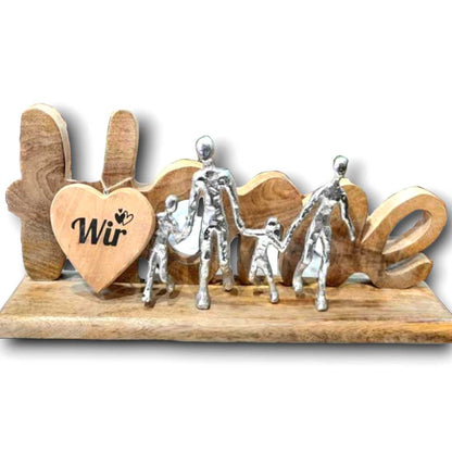 Schriftzug Home 52x23cm personalisiertes Geschenk