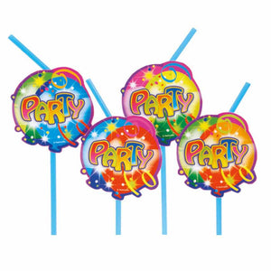 BALLON PARTY Trinkhalme 10er