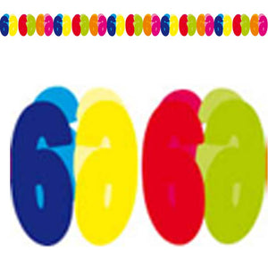 Papiergirlande,Geburtstagsgirlande,Partygirlande,Girlande