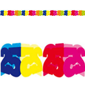 Papiergirlande,Geburtstagsgirlande,Partygirlande,Girlande