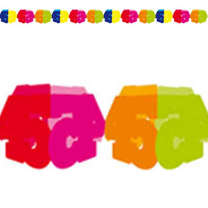 Papiergirlande,Geburtstagsgirlande,Partygirlande,Girlande