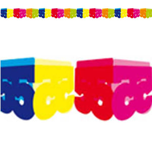 Papiergirlande,Geburtstagsgirlande,Partygirlande,Girlande