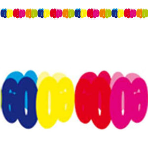 Papiergirlande,Geburtstagsgirlande,Partygirlande,Girlande