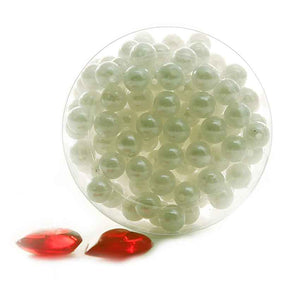 Dekoperlen 144 Stück 10mm in PVC Box