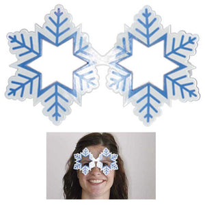 Après-Ski Party-Brille Schneeflocke