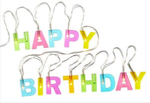 Happy Birthday Lichterkette