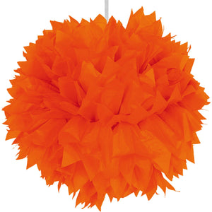 PomPom 30cm orange einzeln