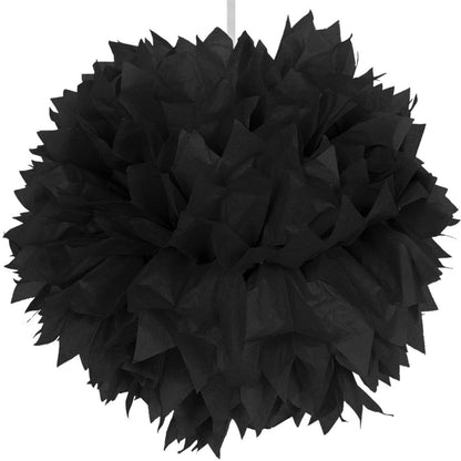 PomPom 30cm schwarz einzeln