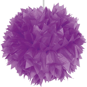 PomPom 30cm violett einzeln