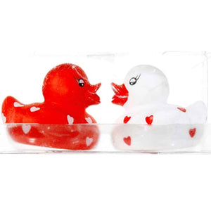 Quitsche Enten Herzchen 2 Stück 5cm