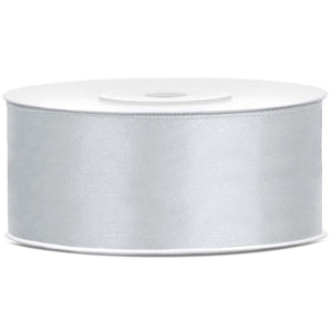 satinband silber